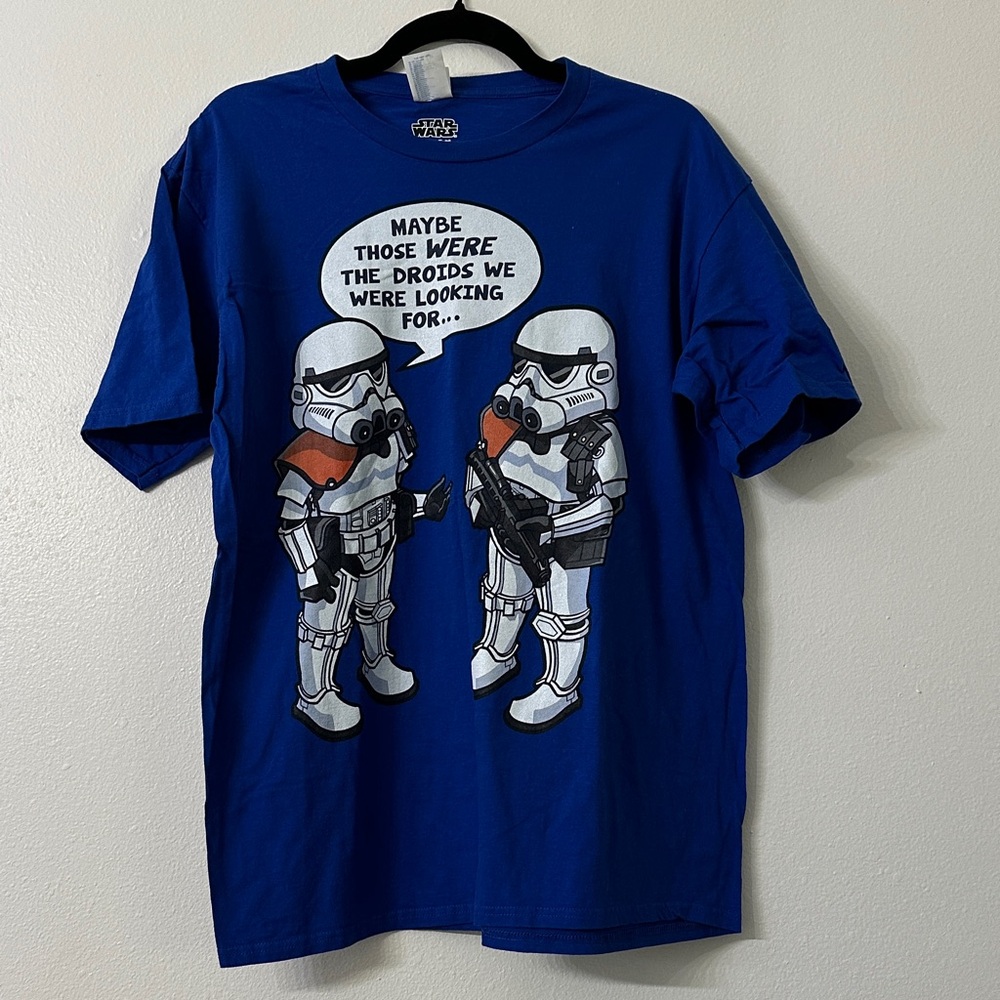 Star Wars Blue T-Shirt with Stormtrooper Graphic